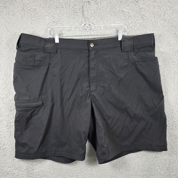 Duluth Trading Co Men’s Relaxed Fit Black Flex Fly On The Dry Shorts Size 46 - Picture 1 of 13